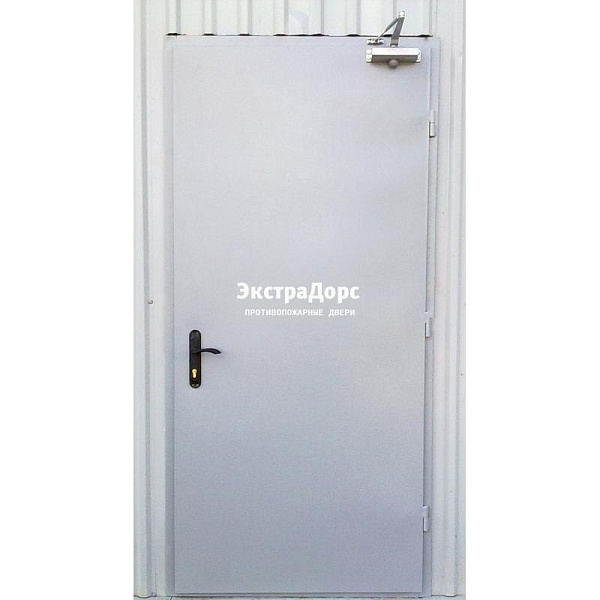 Противопожарная дверь EI 30 3 типа белая металлическая в Одинцово  купить