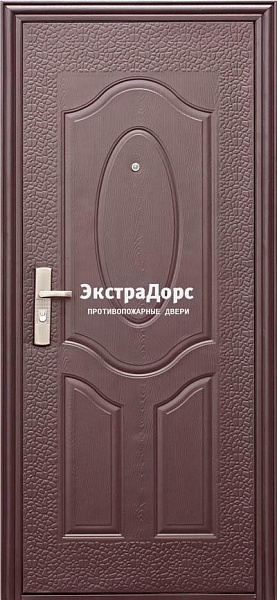 Дверь противопожарная утепленная металлическая глухая EI 30 с ламинатом в Одинцово  купить